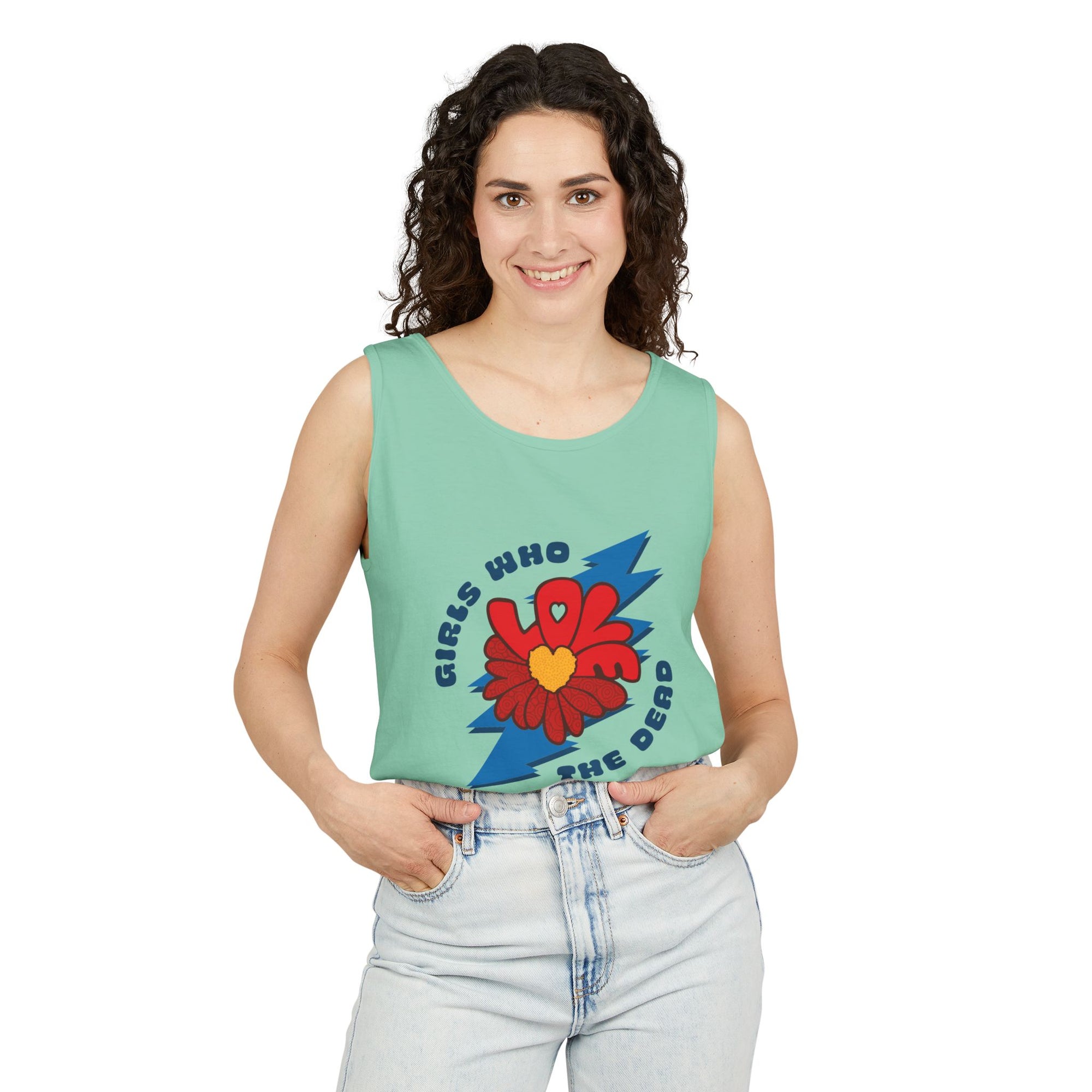 Girls Who Love The Dead Tank Top