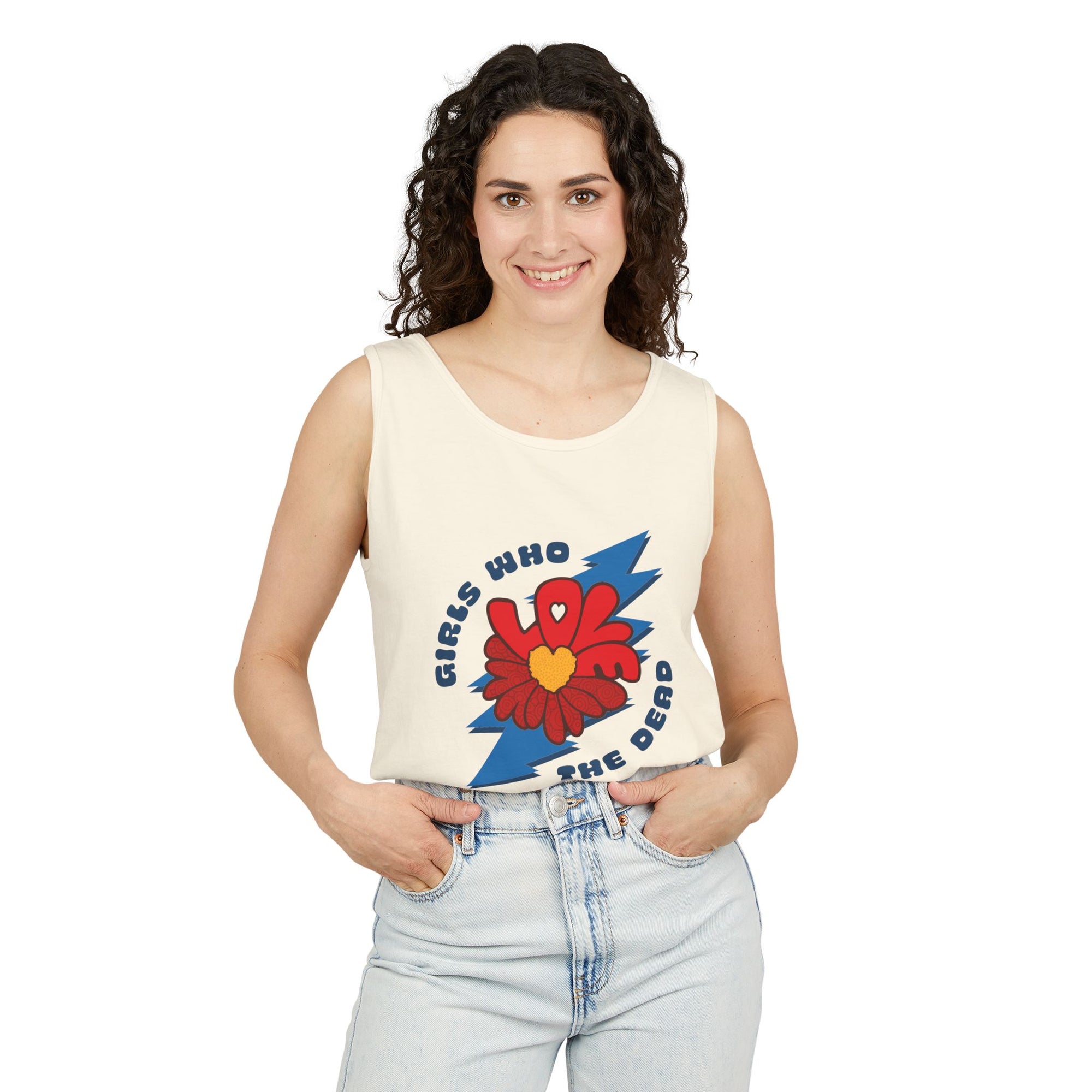 Girls Who Love The Dead Tank Top