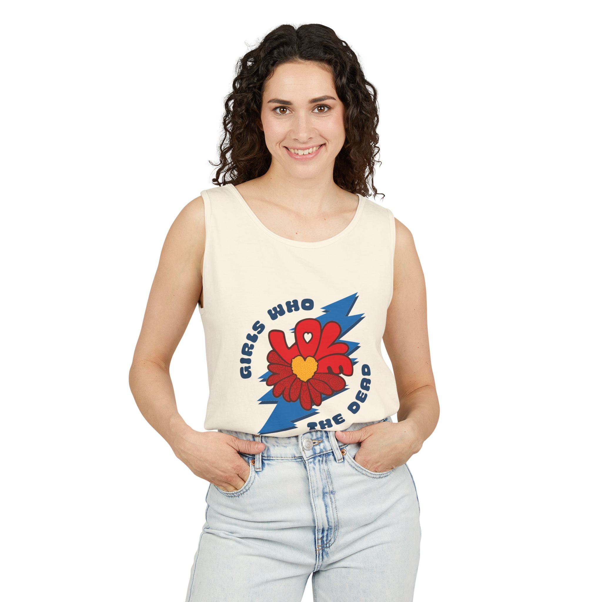 Girls Who Love The Dead Tank Top