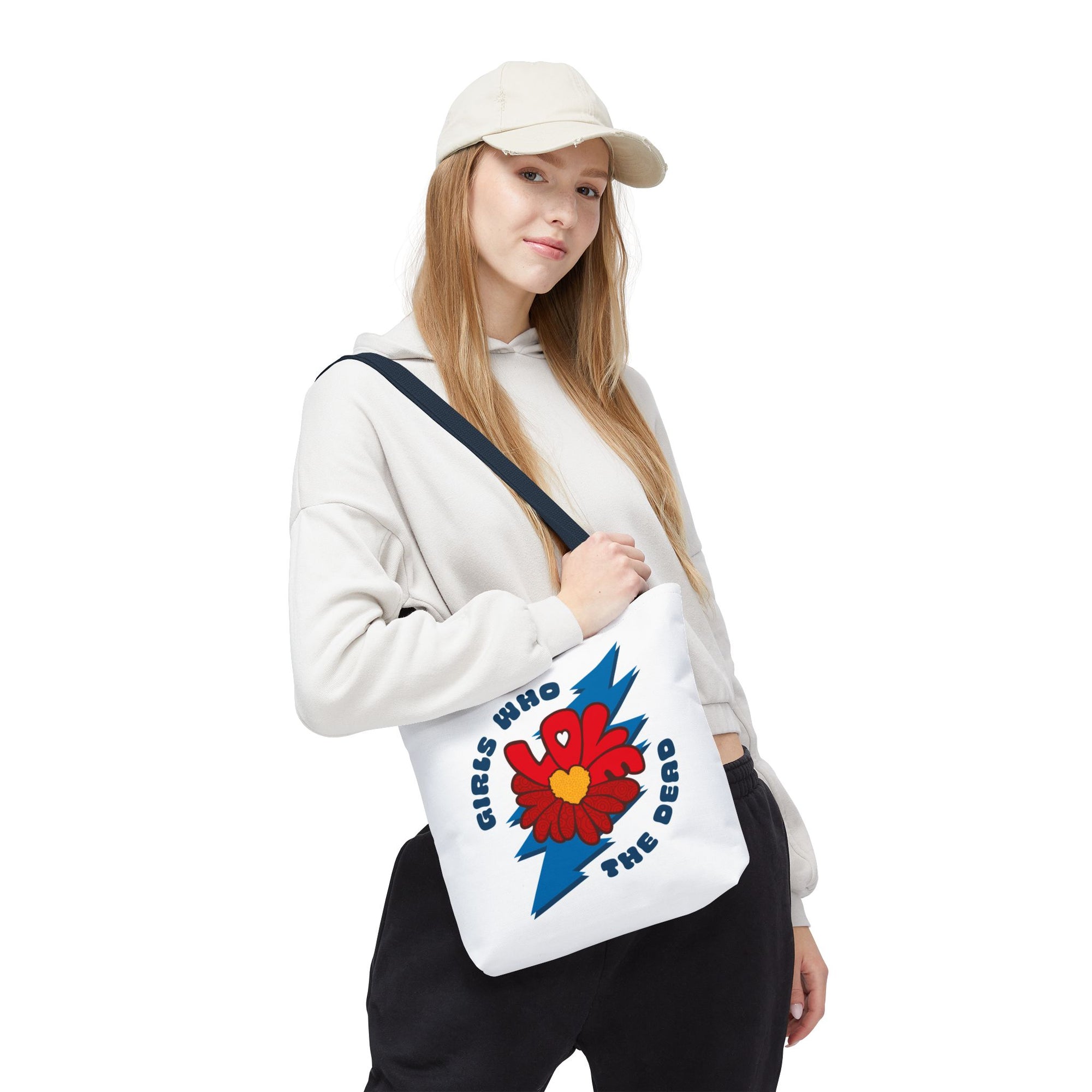 Girls Who Love The Dead | Eco-Friendly Reusable Tote Bag