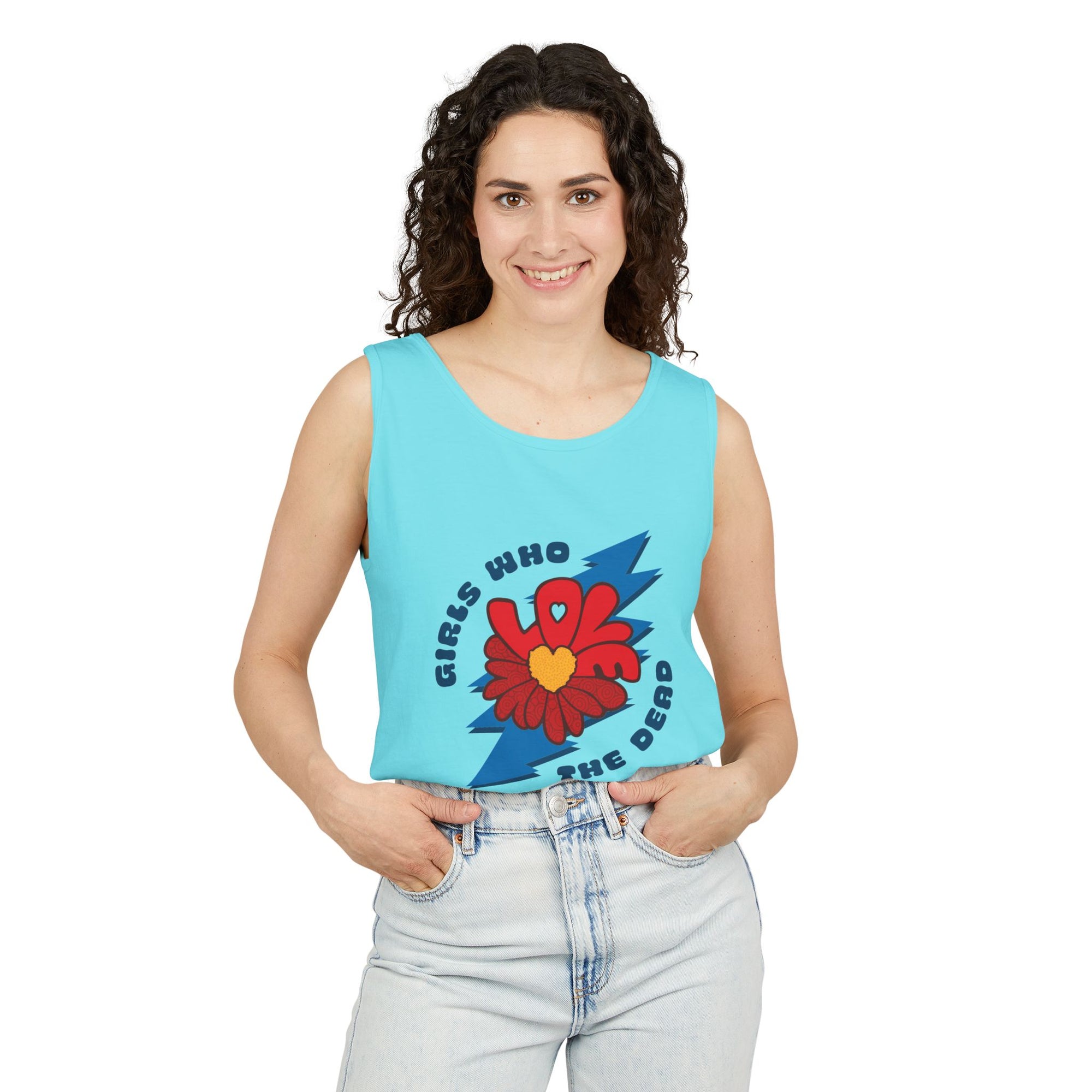 Girls Who Love The Dead Tank Top