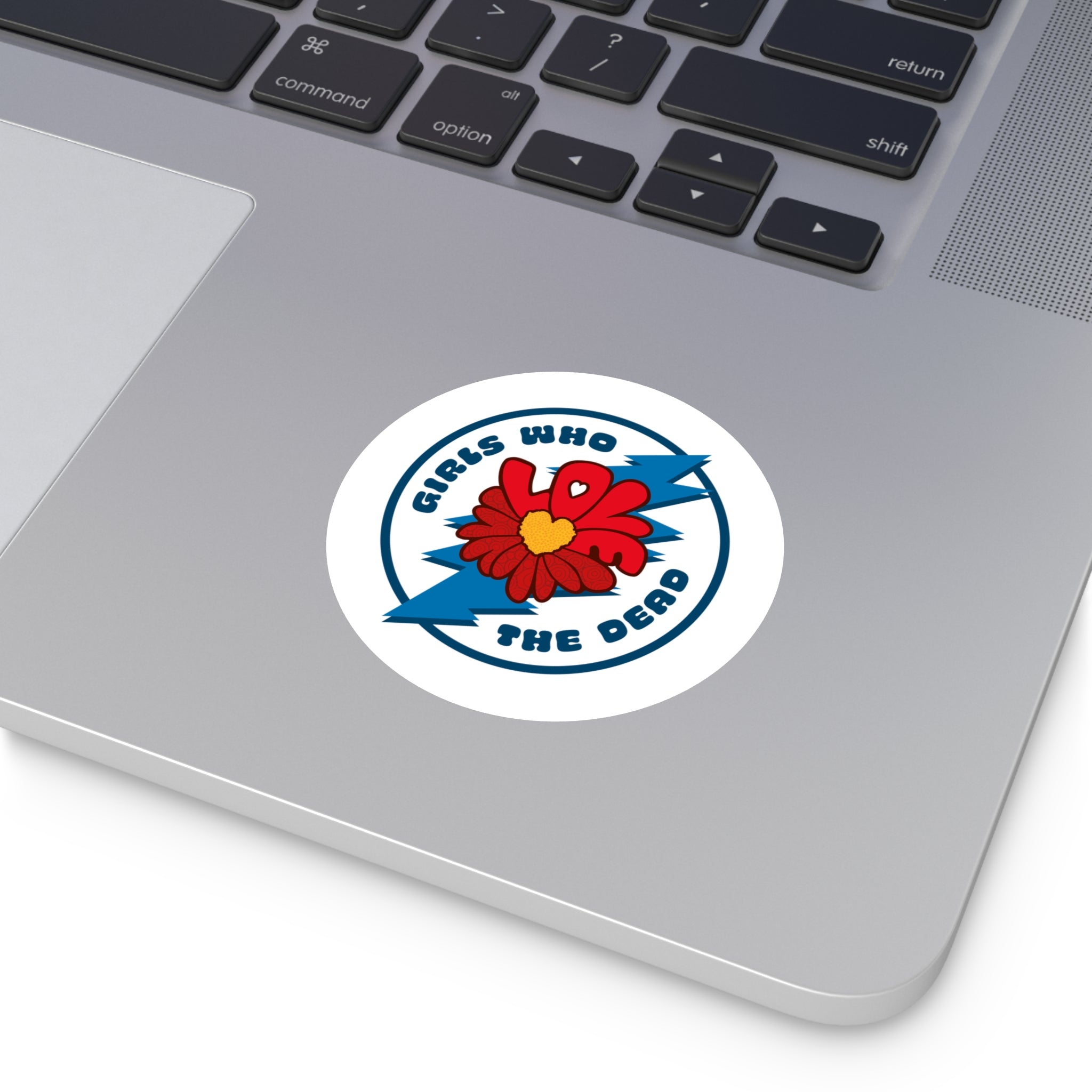 Girls Who Love the Dead 3-in Round Sticker