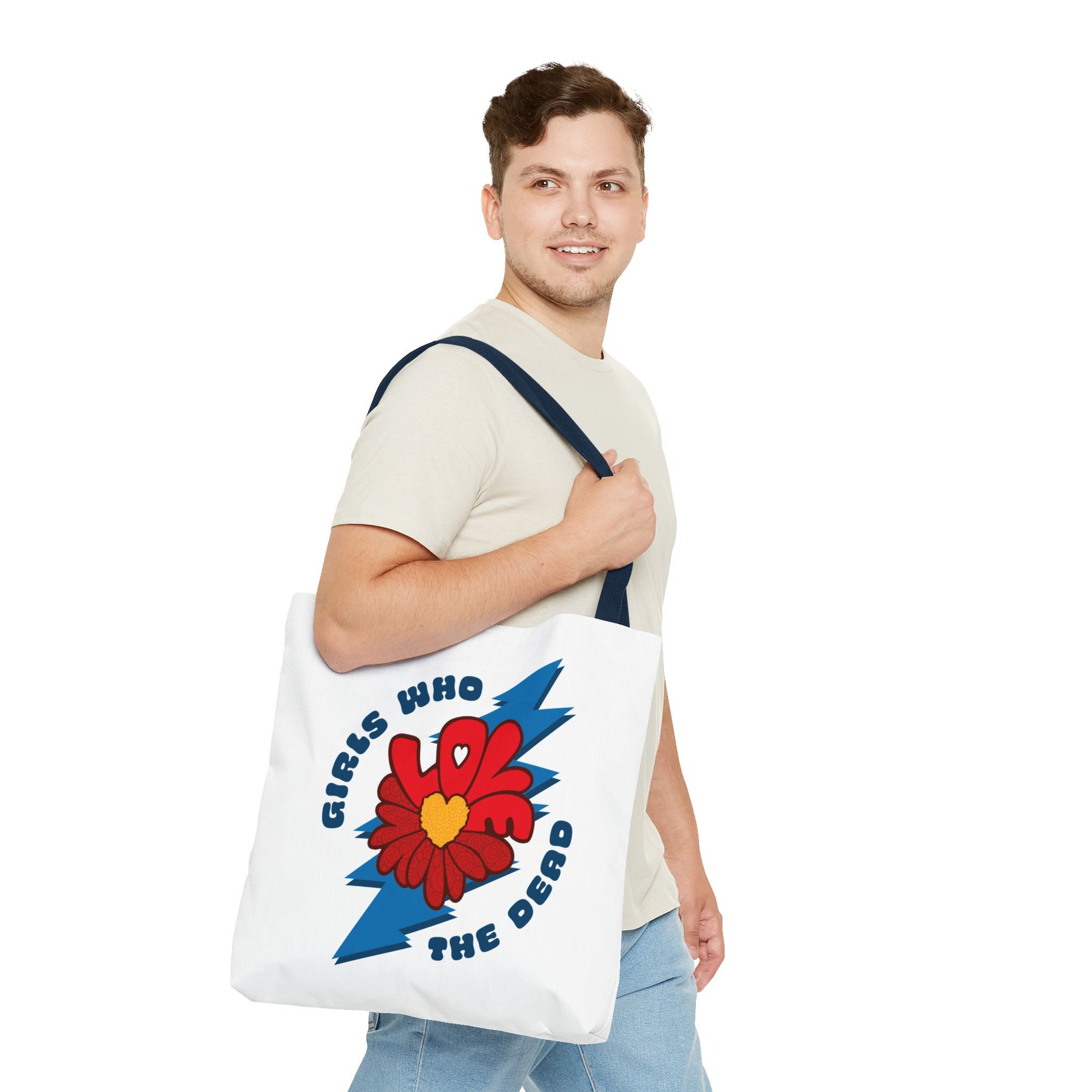 Girls Who Love The Dead | Eco-Friendly Reusable Tote Bag