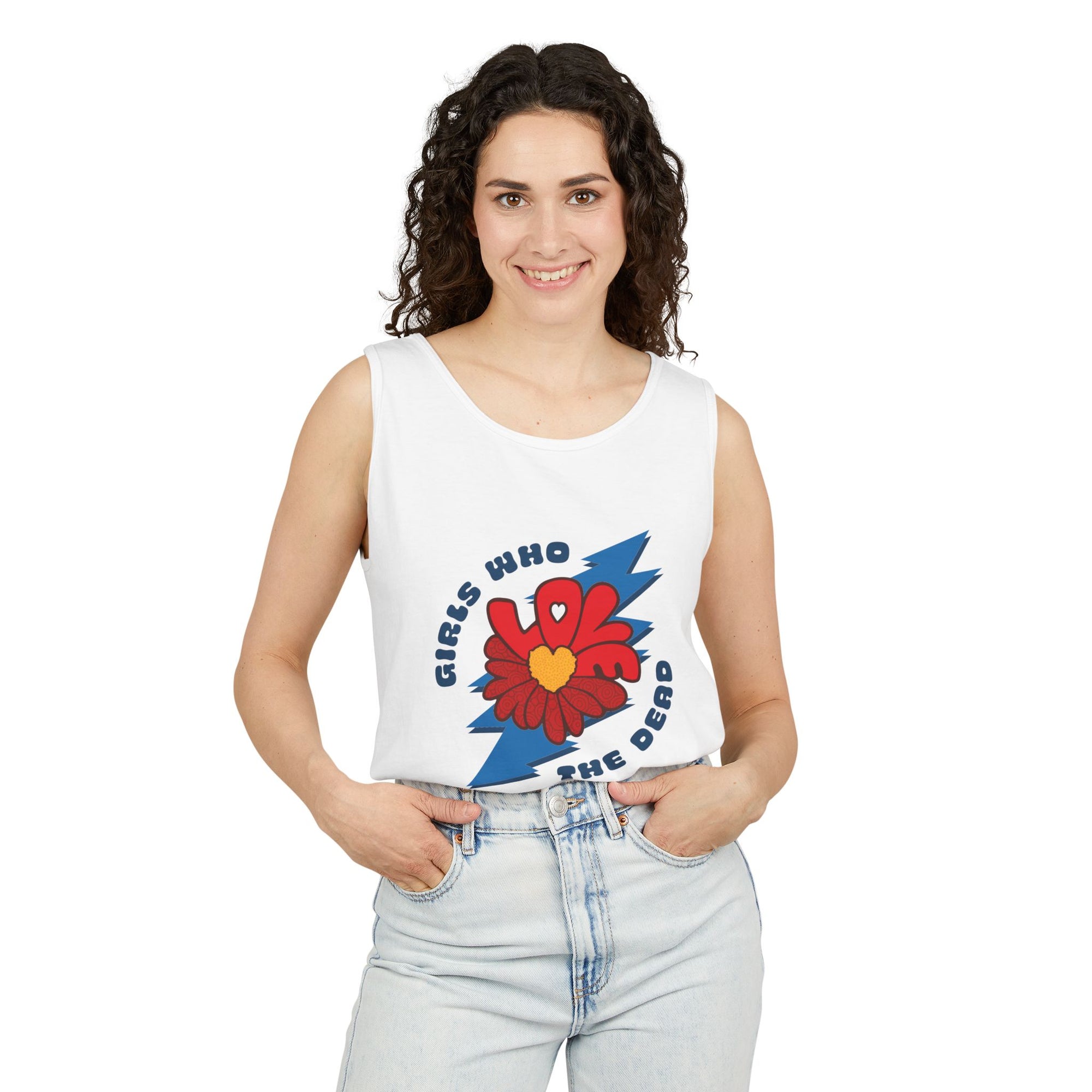 Girls Who Love The Dead Tank Top