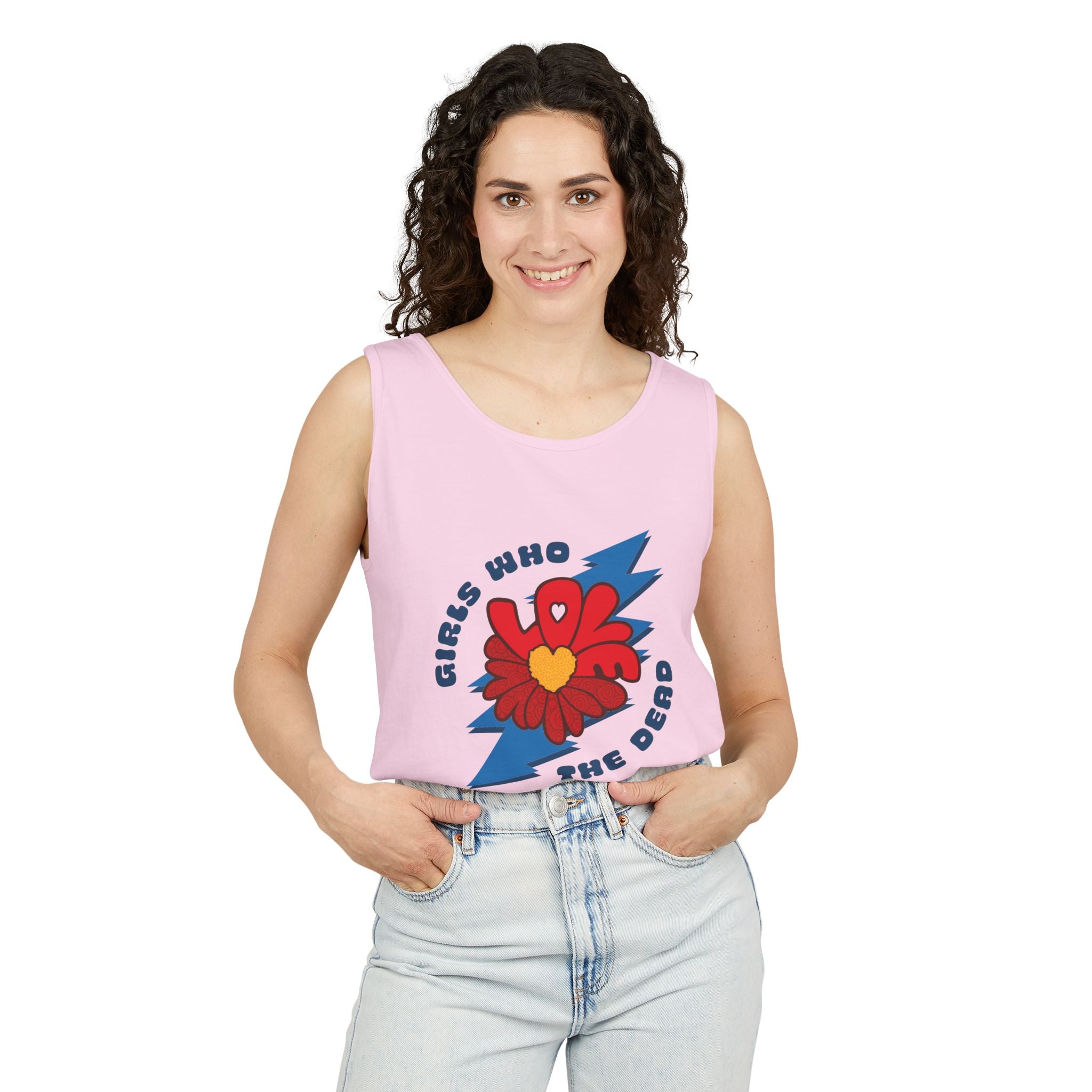 Girls Who Love The Dead Tank Top