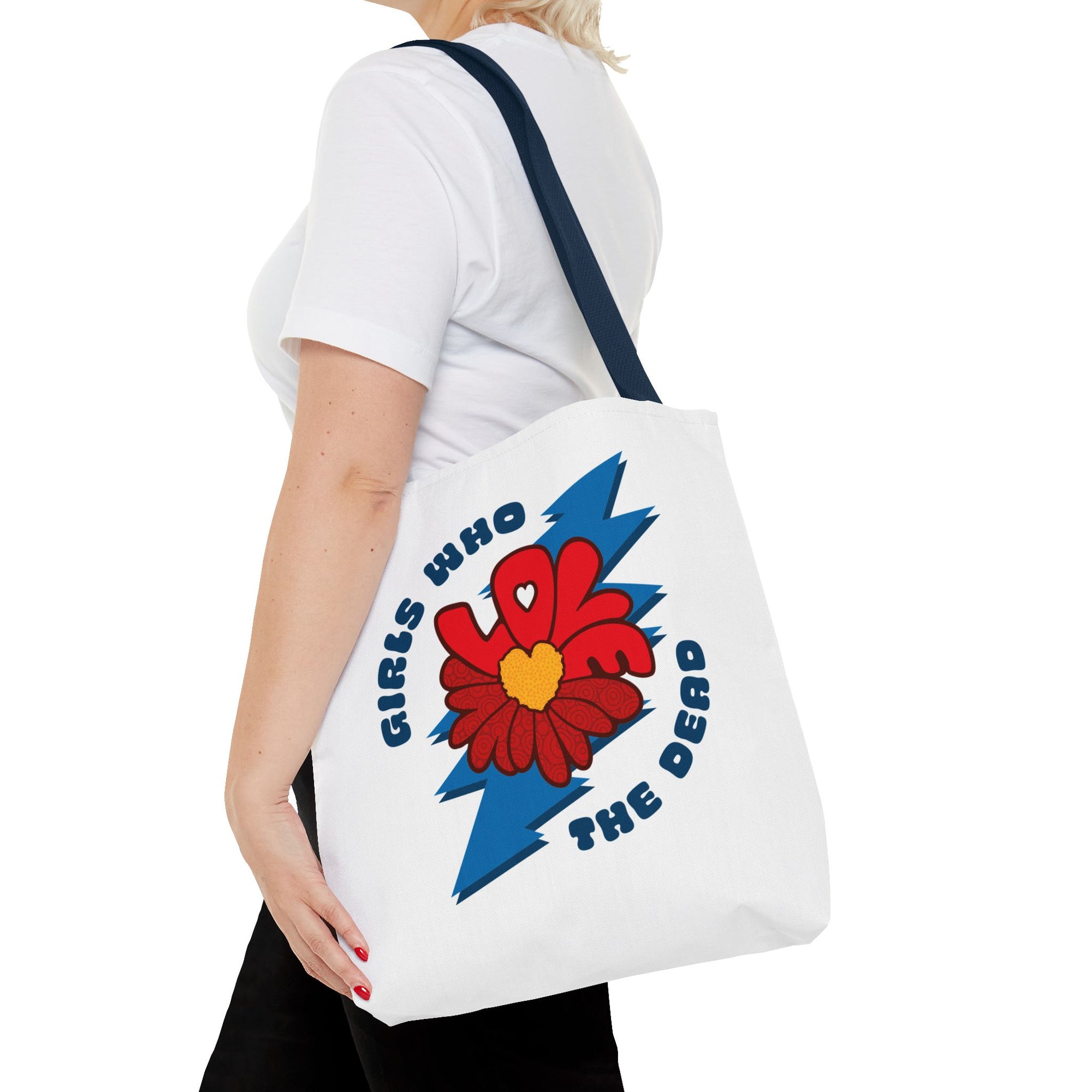 Girls Who Love The Dead | Eco-Friendly Reusable Tote Bag