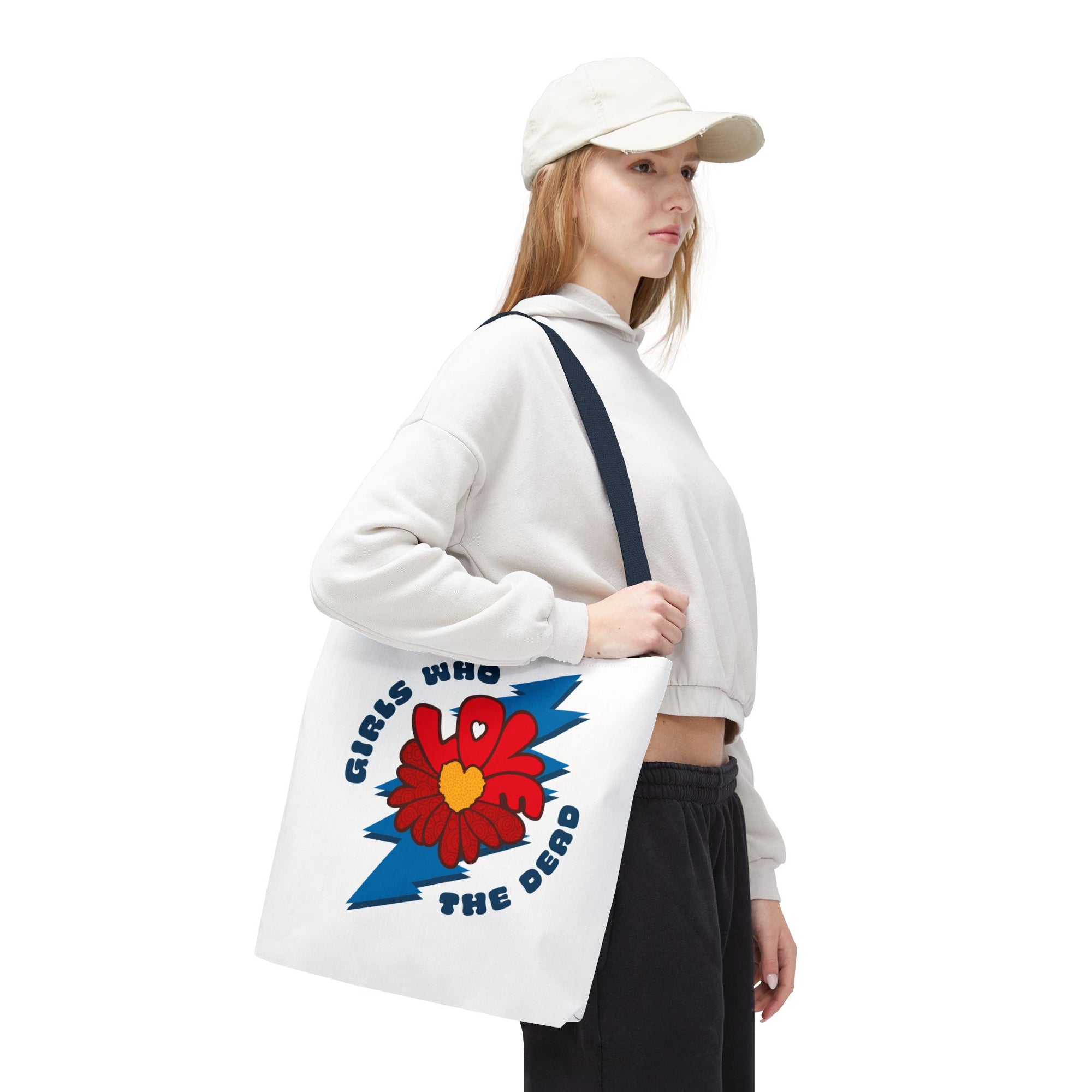 Girls Who Love The Dead | Eco-Friendly Reusable Tote Bag